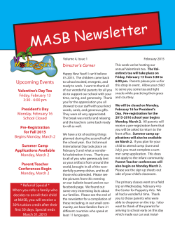 Newsletter - Scott Montessori Academy