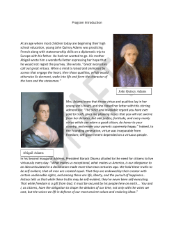 Program Introduction At an age where most children today are