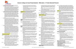6th Grade - Arizona Department of Education