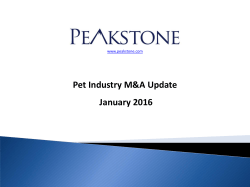 THE PEAKSTONE GROUP