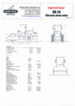 to this machines Specification Chart