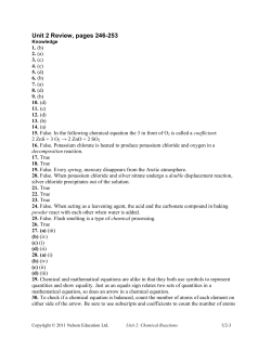 Unit 2 Review, pages 246-253