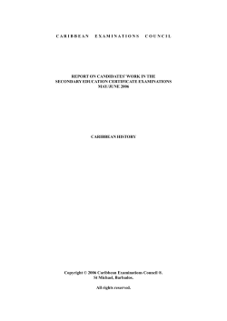 caribbeanexaminations council
