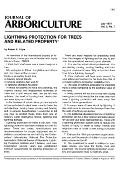 International Society of Arboriculture