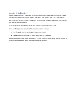 Activity 2: Bad Advice?