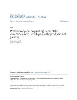 Professional paper on painting| Some of the