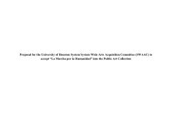 University Center Chicano mural Presentation