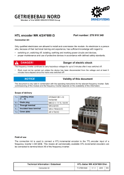 Connection kit, HTL-Geber WK 4/2/4*680 Ohm