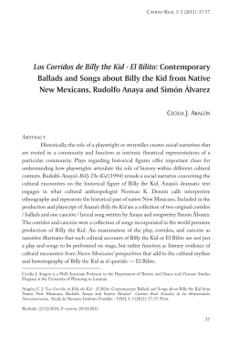 Los Corridos de Billy the Kid