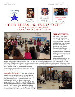 7th grade Christmas play and 6th grade poetry
