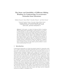 The Sense and Sensibility of Different Sliding Windows in