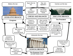 Checks and Balances Diagram Notes