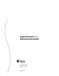 Logical Domains Manager