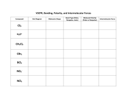 CS2 CH2Cl2 CBr2 BCl3 NO3 NCl3