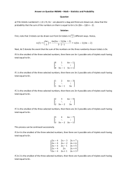 Answer on Question #60646 &ndash; Math &ndash; Statistics and Probability
