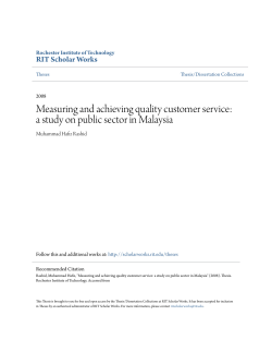 Measuring and achieving quality customer service