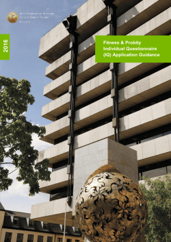IQ User Manual - Central Bank of Ireland
