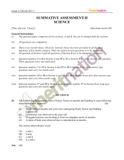 Science 10 Set 3 Setion B