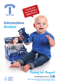 Information Booklet