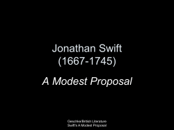 Jonathan Swift (1667
