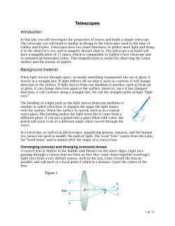 Telescopes
