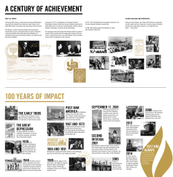A cEnTuRy Of AcHIEvEmEnT 100 yEARS Of ImpAcT