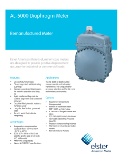 AL-5000 Diaphragm Meter