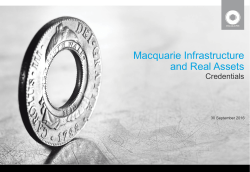 MIRA credentials - Macquarie Group