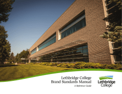 Lethbridge College Brand Standards Manual