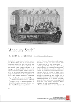 Antiquity Smith - The Metropolitan Museum of Art