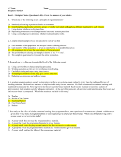 Ch 5 Review MC Answers