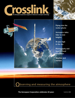 Crosslink - The Aerospace Corporation