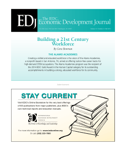 ED Economic Development Journal