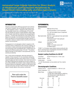 Automated Large-Volume Injection for Direct Analysis of