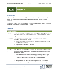 10.4.1 Lesson 7