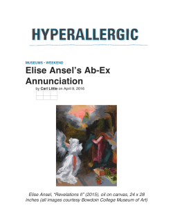 Hyperallergic Carl Little Review 2016