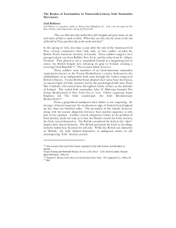 The Burden of Factionalism in Nineteenth