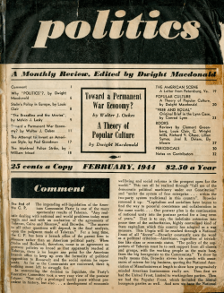 Politics (February 1944)