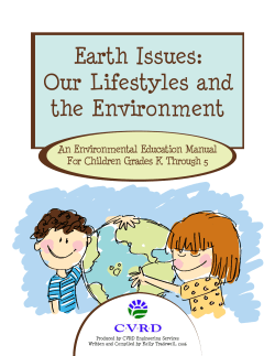 Environmental Education Manual. - Cowichan Valley Regional District