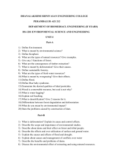 hs-1201 environm - Dhanalakshmi Srinivasan Group Of Institutions