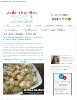 Easy Shrimp Appetizer: Shrimp Nachos with