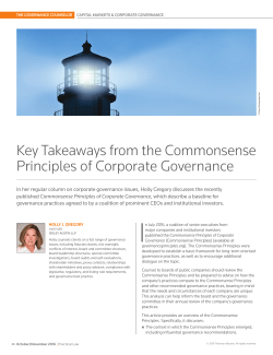 Key Takeaways from the Commonsense