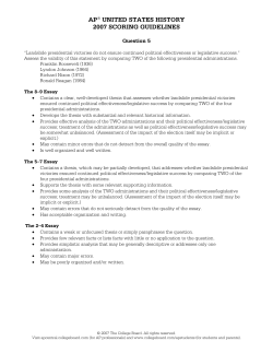 ap united states history 2007 scoring guidelines - AP Central