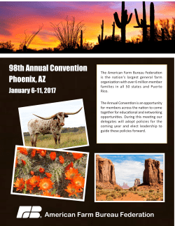 98th Annual Convention Phoenix, AZ