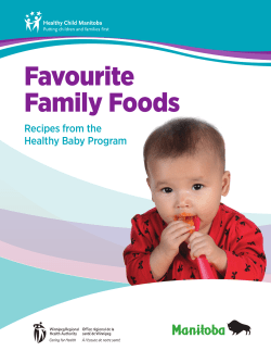 Favourite Family foods