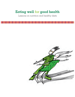 Eating well for good health