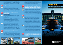 The Fountain Walk - Loughborough University