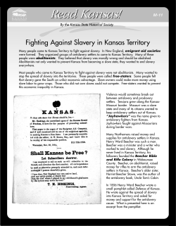 Read Kansas! - Kansas Historical Society