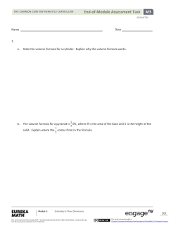 End-of-Module Assessment