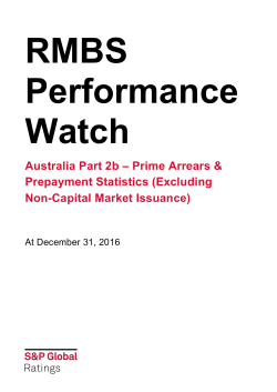 Part 2b Prime Arrears and Prepayment Statistics